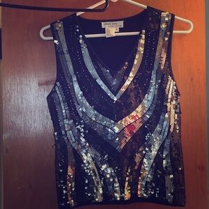 Sequin shirt-perfect for a date